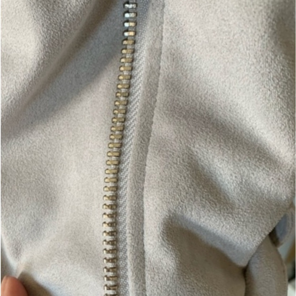 Grey Suede Jacket - Picture 4 of 4